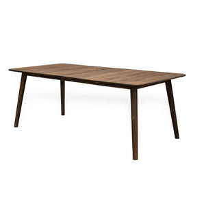 Venus Spisebord M. Tillægsplader - Smoked Egetræ 100-150-200 cm