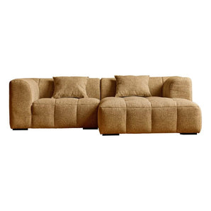 Bora Sofa i Gul - Højrevendt - 240 cm