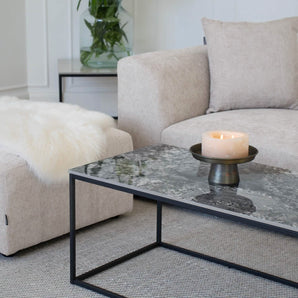 Victor Sofabord - Grå Keramik 100 cm