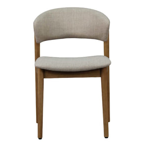 Hanna Spisebordsstol - Natur Egetræ m. beige sæde