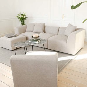 Balder 3-personers Sofa - Beige Lumos