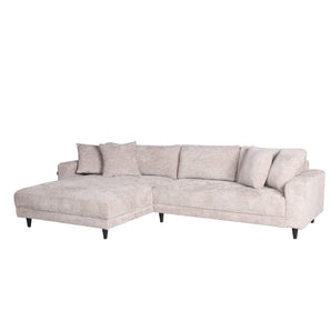Milo Sofa - Vendbar Chaiselong 283 cm - Grå/Beige