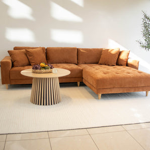 Milo Sofa - Vendbar Chaiselong 283 cm - Rust