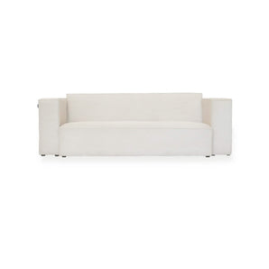 Ollie Sofa - Lys Bredriflet Fløjl 230 cm