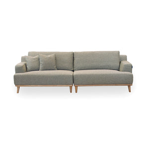 Tomson 4-pers. sofa - Grøn/beige 260 cm