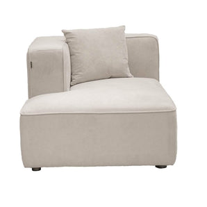 Benne Venstre Chaiselongmodul - Beige