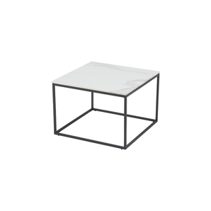 Victor Hjørnebord - Hvid Keramik 60 cm