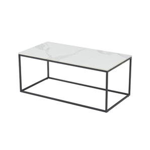 Victor Sofabord - Hvid Keramik 100 cm