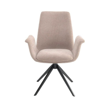 Arvik spisebordsstol med 180/360 graders drejefod - Hofstra & Wagner