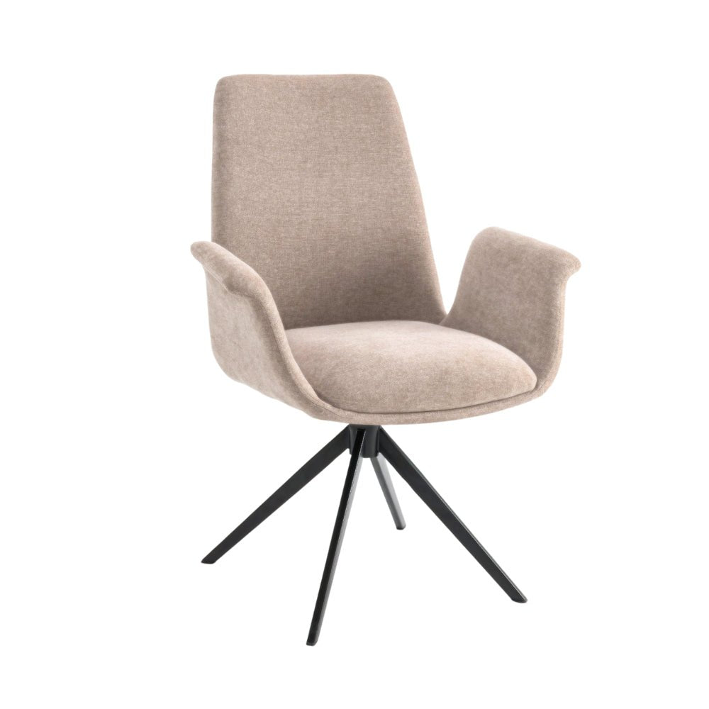 Arvik spisebordsstol med 180/360 graders drejefod - Hofstra & Wagner