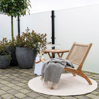 Derby Stol - Teaktræ og polyrattan - Hofstra & Wagner