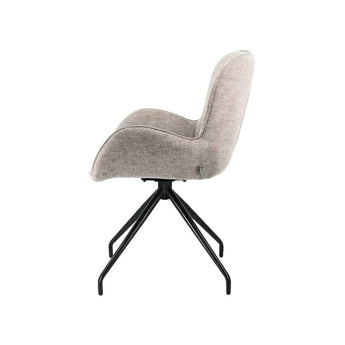 Matti spisebordsstol i Sand m. drejefunktion - Hofstra & Wagner