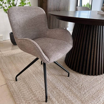 Matti spisebordsstol i Sand m. drejefunktion - Hofstra & Wagner