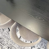 Muno Spisebord – Sort – 200 cm - Hofstra & Wagner