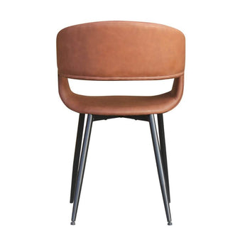 Nilo Spisebordsstol - Brun PU - Hofstra & Wagner