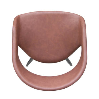 Nilo Spisebordsstol - Brun PU - Hofstra & Wagner