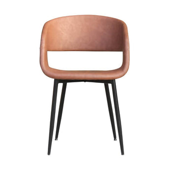 Nilo Spisebordsstol - Brun PU - Hofstra & Wagner