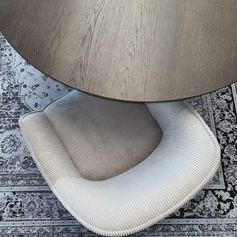 Pilo Spisebordsstol - Beige Fløjl - Hofstra & Wagner