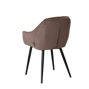 Pilo Spisebordsstol - Brun Fløjl - Hofstra & Wagner