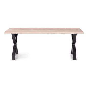 Tillægsplader (2 stk) til Venus Plankebord - Hvidolieret Egetræ 100 cm - Hofstra & Wagner