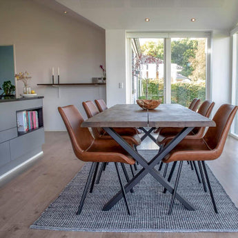 Toulon Plankebord - Smoked Eg (200 cm) - Hofstra & Wagner