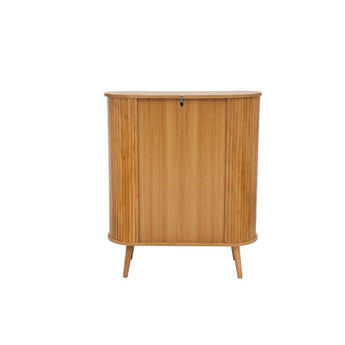 Trewood Jalousi skab i Natur Eg - 100 cm - Hofstra & Wagner