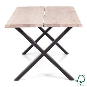 Venus Plankebord - Hvidolieret Egetræ 160 cm - Hofstra & Wagner