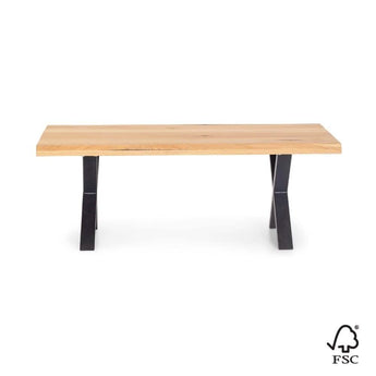 Venus Sofabord - Naturolieret Egetræ 120 cm - Hofstra & Wagner