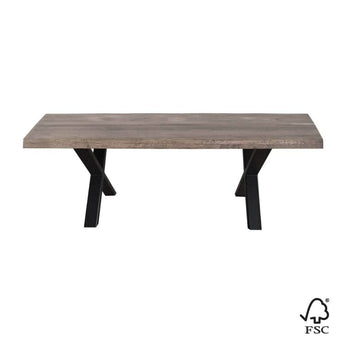 Venus Sofabord - Smoked olieret Egetræ 120 cm - Hofstra & Wagner