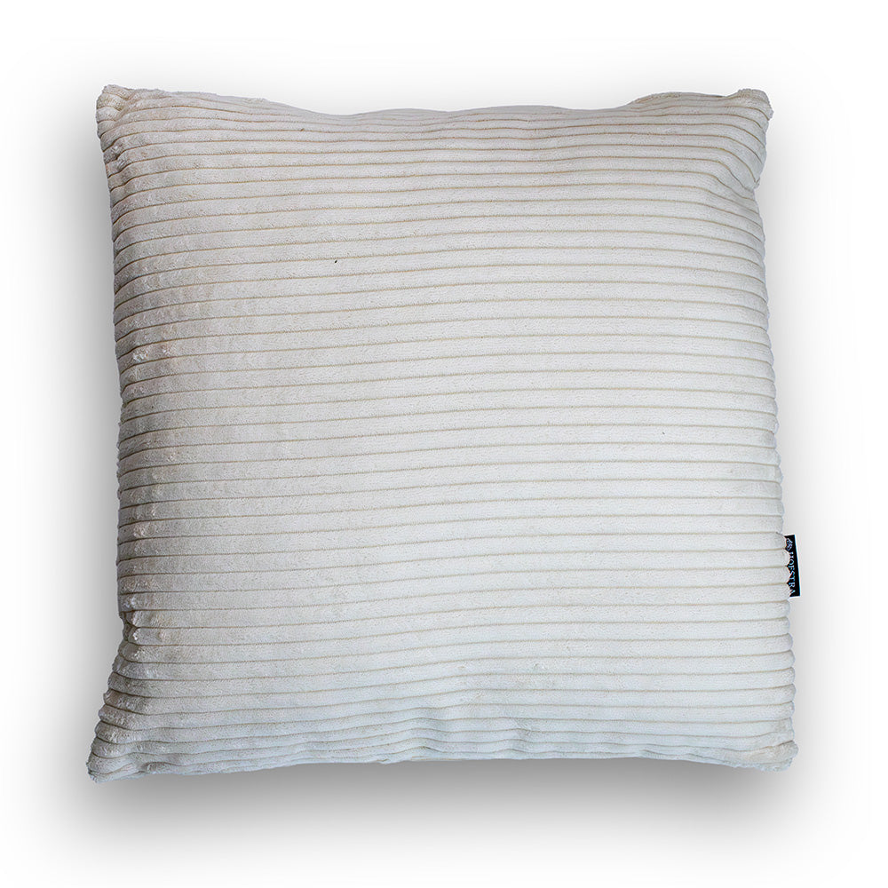 Zumi Pyntepude - Beige Bredriflet Fløjl