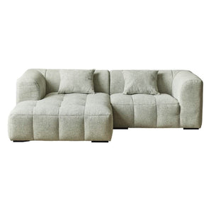 Bora Sofa i Olivengrøn - Venstrevendt - 240 cm