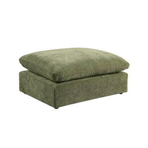Alva Cloudsofa 3-pers. sofa inkl. puf - Grøn