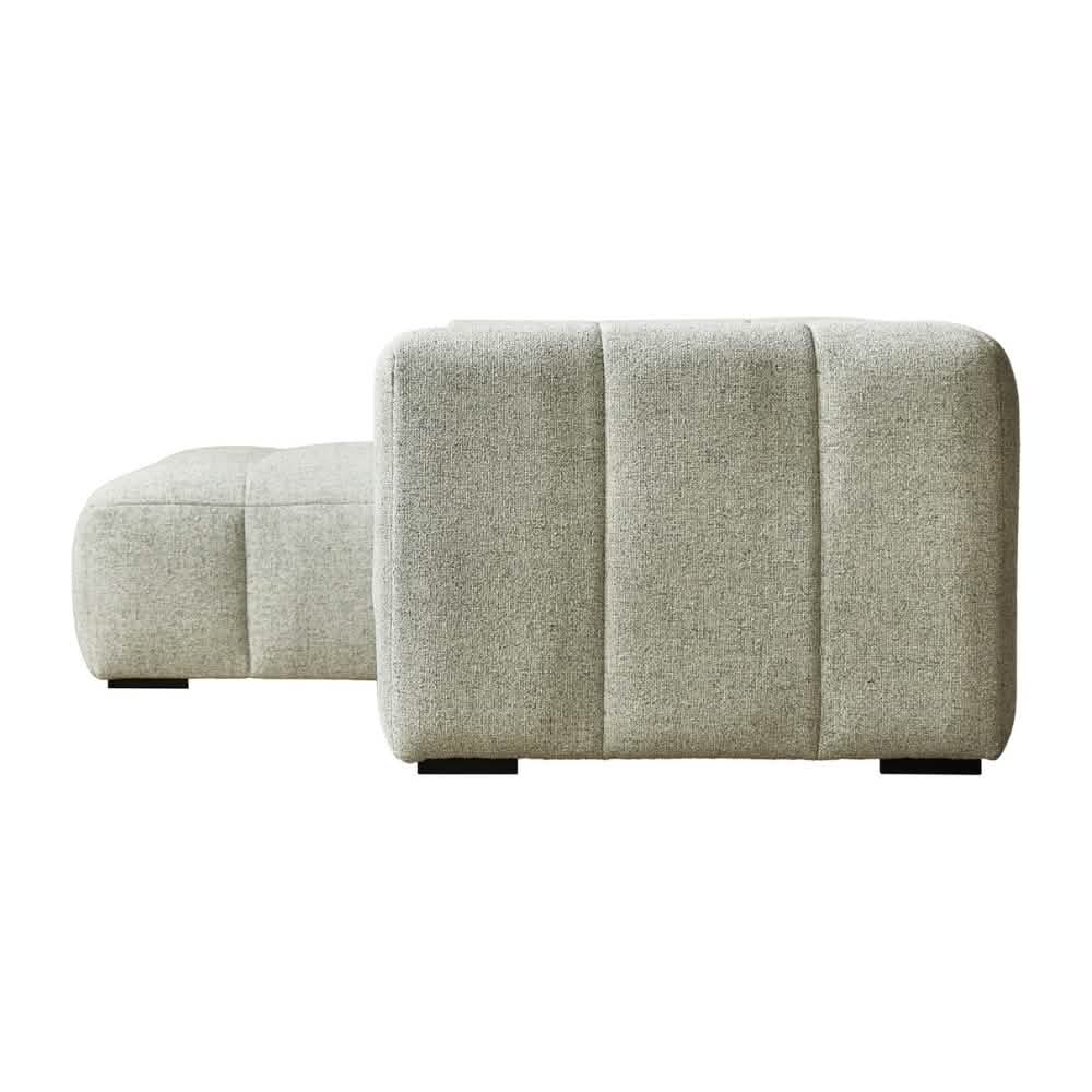 Bora Sofa i Olivengrøn - Højrevendt - 240 cm