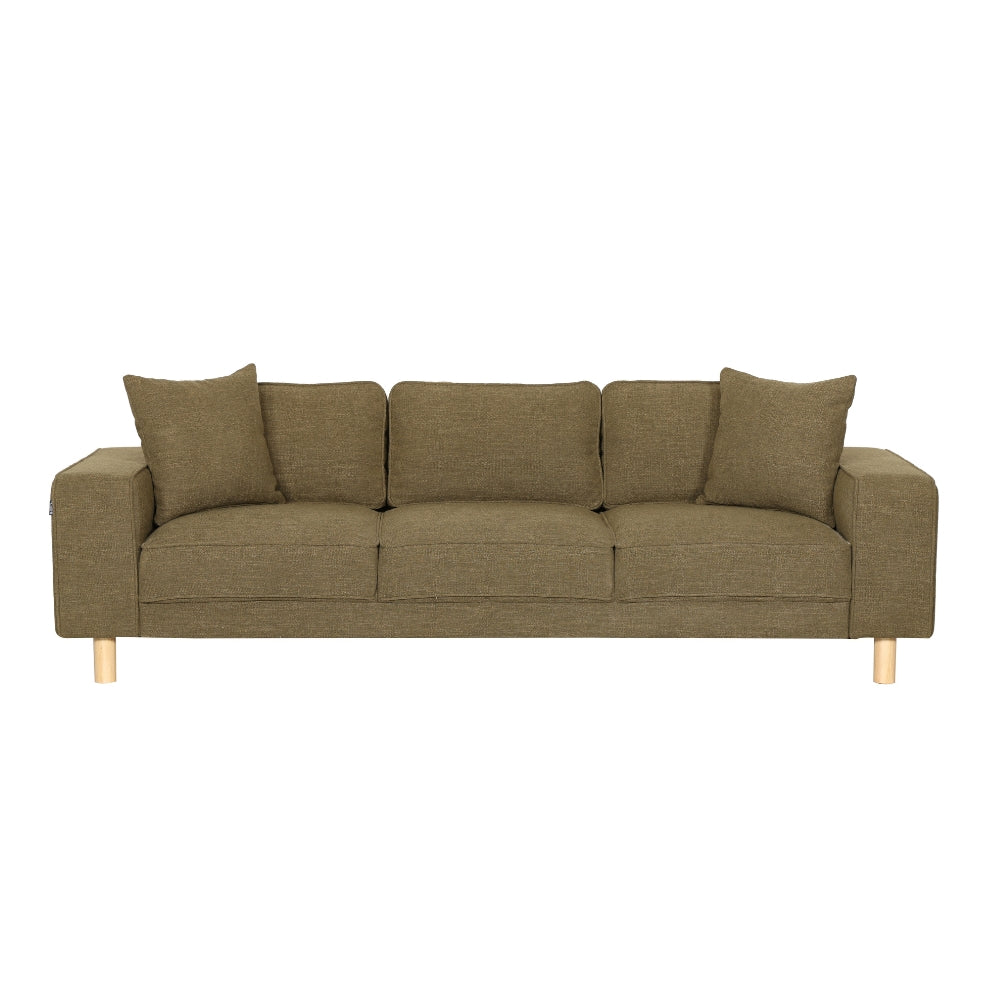 Maloy Sofa - 3-personers 240 cm - Grøn