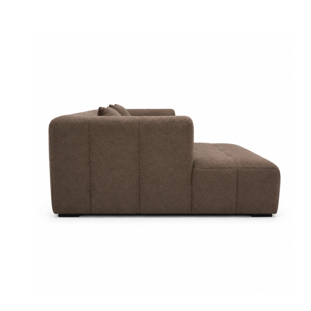 Bora Sofa - Venstrevendt - 240 cm - Brun