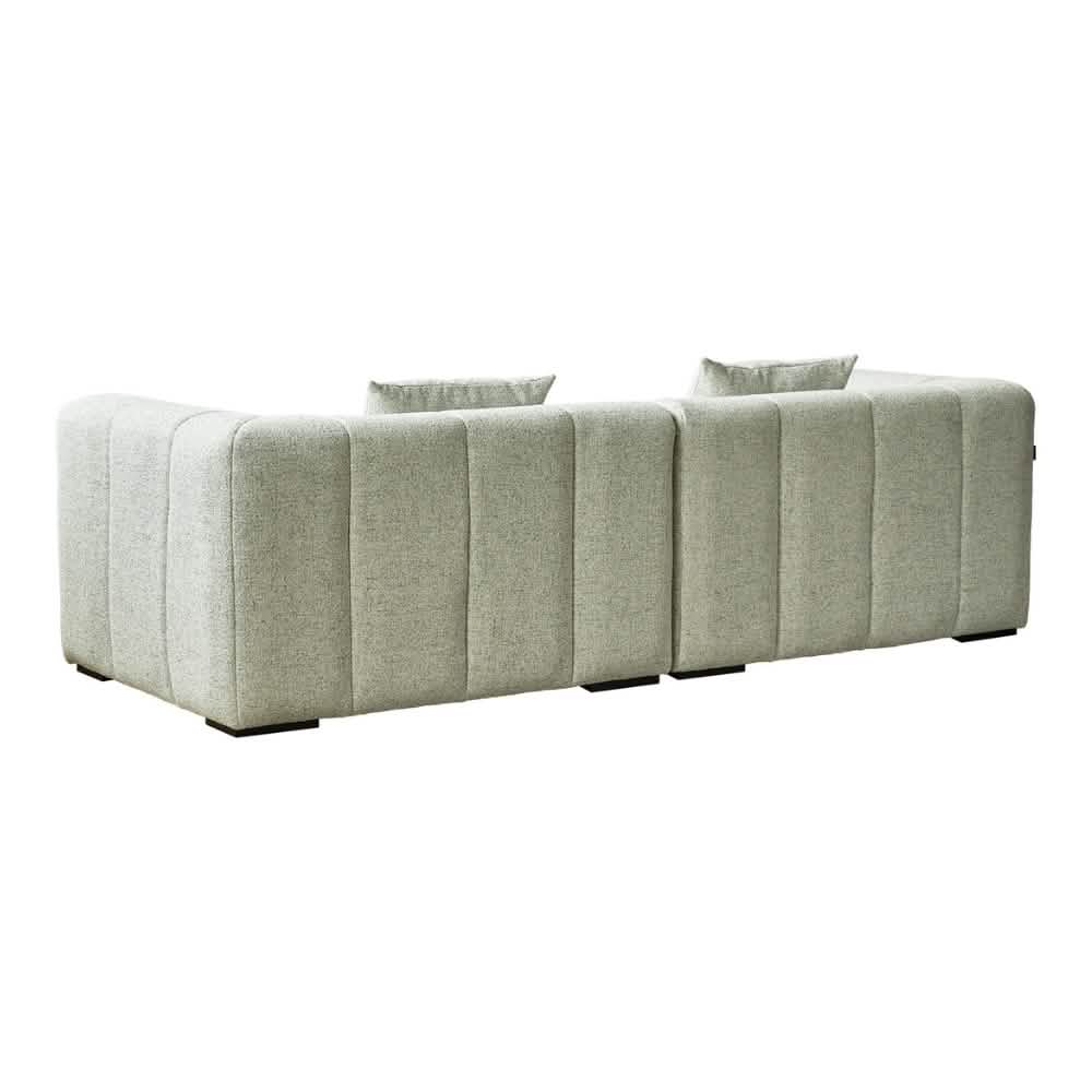 Bora Sofa i Olivengrøn - Højrevendt - 240 cm