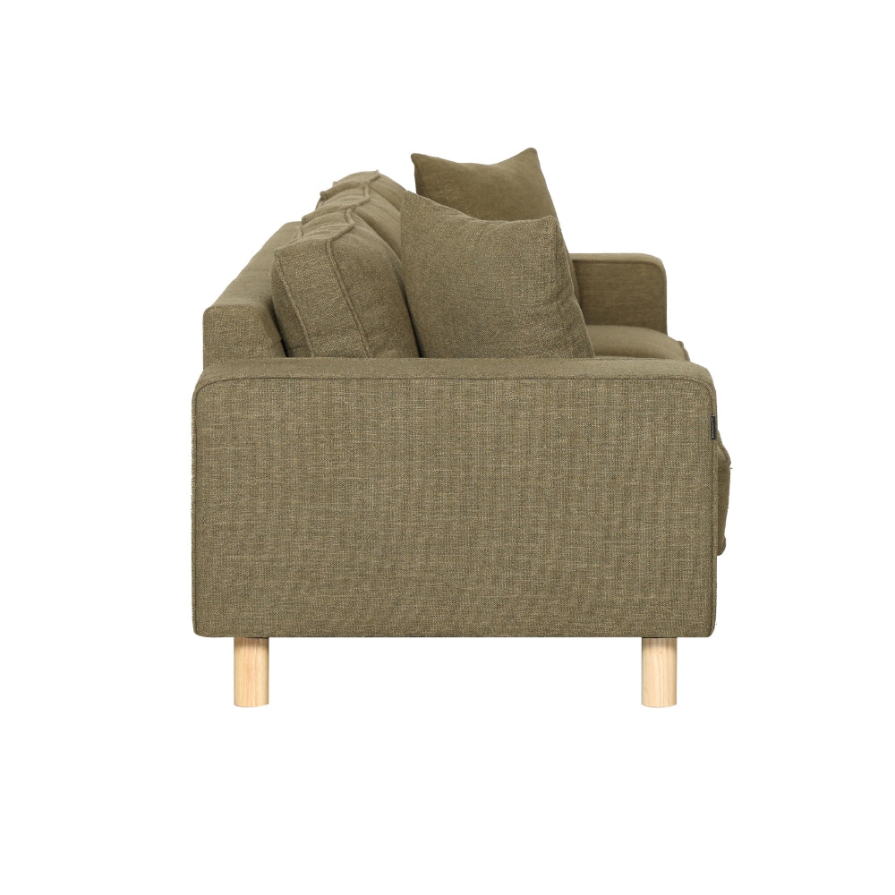 Maloy Sofa - 3-personers 240 cm - Grøn