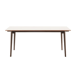 Holms Spisebord i 180 cm, inkl. plader i smoked eg og taupe