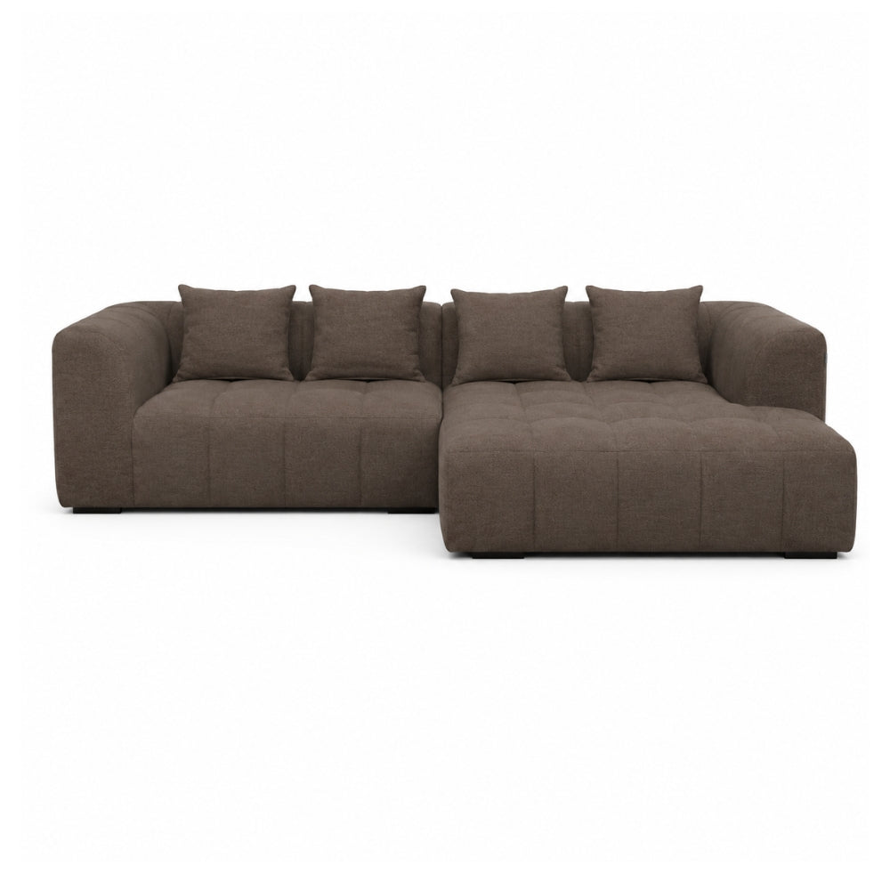 Bora Sofa i Brun XL - Højrevendt - 300 cm