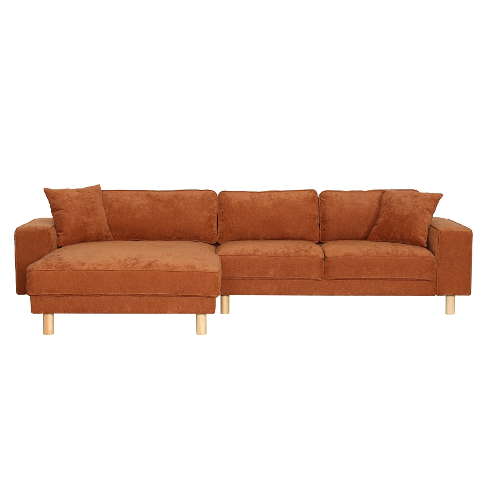 Maloy Sofa - Vendbar Chaiselong 300 cm - Rust