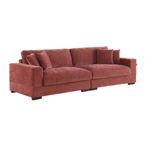 Callie 3-pers sofa 300 cm - Bordeaux