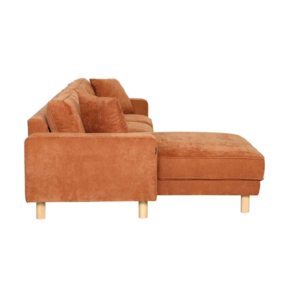 Maloy Sofa - Vendbar Chaiselong 300 cm - Rust