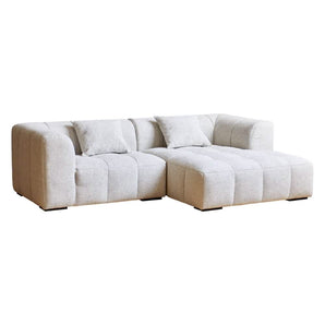 Bora Sofa i Hvid - Højrevendt - 240 cm
