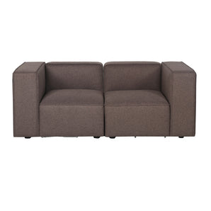 Benne 2-pers. modulsofa - Mokka