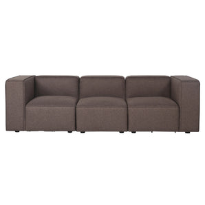 Benne 3-pers. modulsofa - Mokka