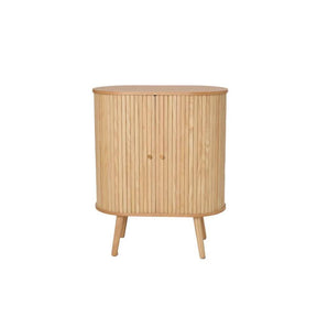 Asta Jalousiskab i Natur Eg - 70 cm