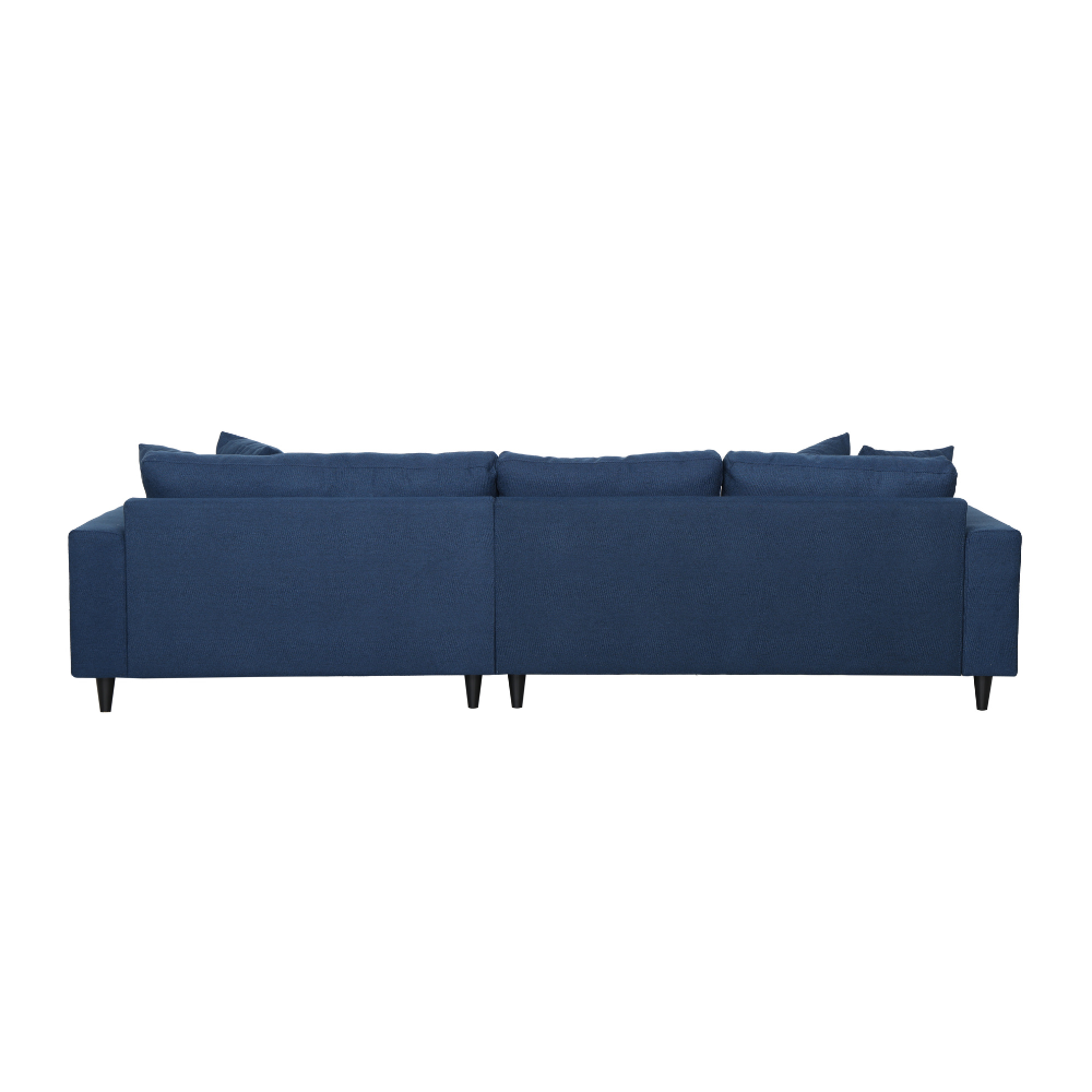 Milo Sofa - Vendbar Chaiselong 283 cm - Mørkeblå