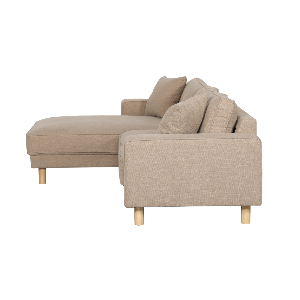 Maloy Sofa - Vendbar Chaiselong 300 cm - Beige