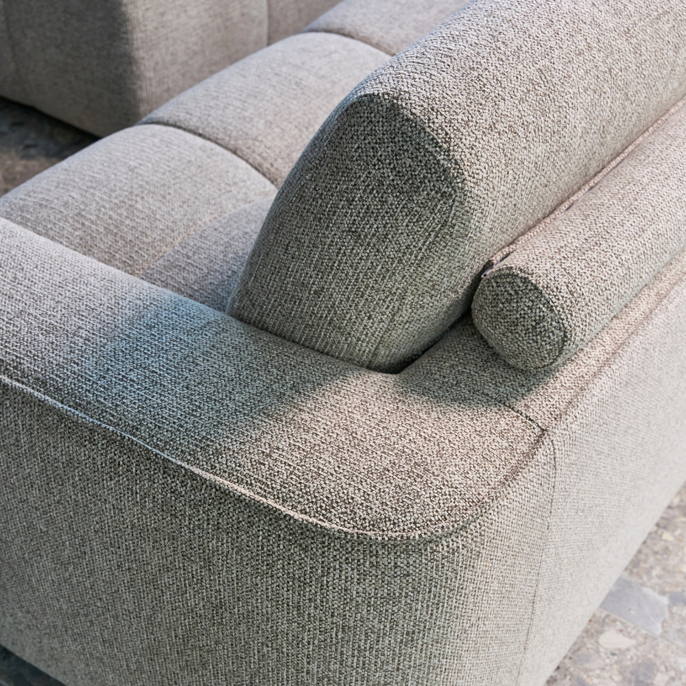 Maui Sofa m. Puf - 220 cm - Beige