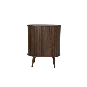 Asta Jalousiskab i Røget Eg - 70 cm